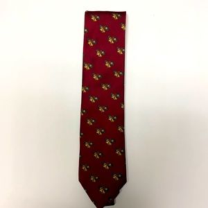 Merona Red Mistletoe Christmas Tie